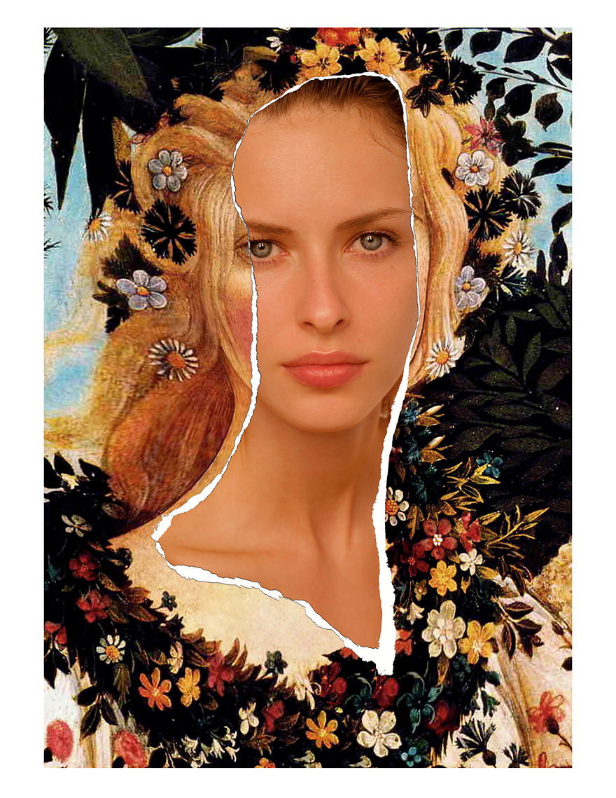 New Renaissance - We Mixed Famous Art Portrait With Photos