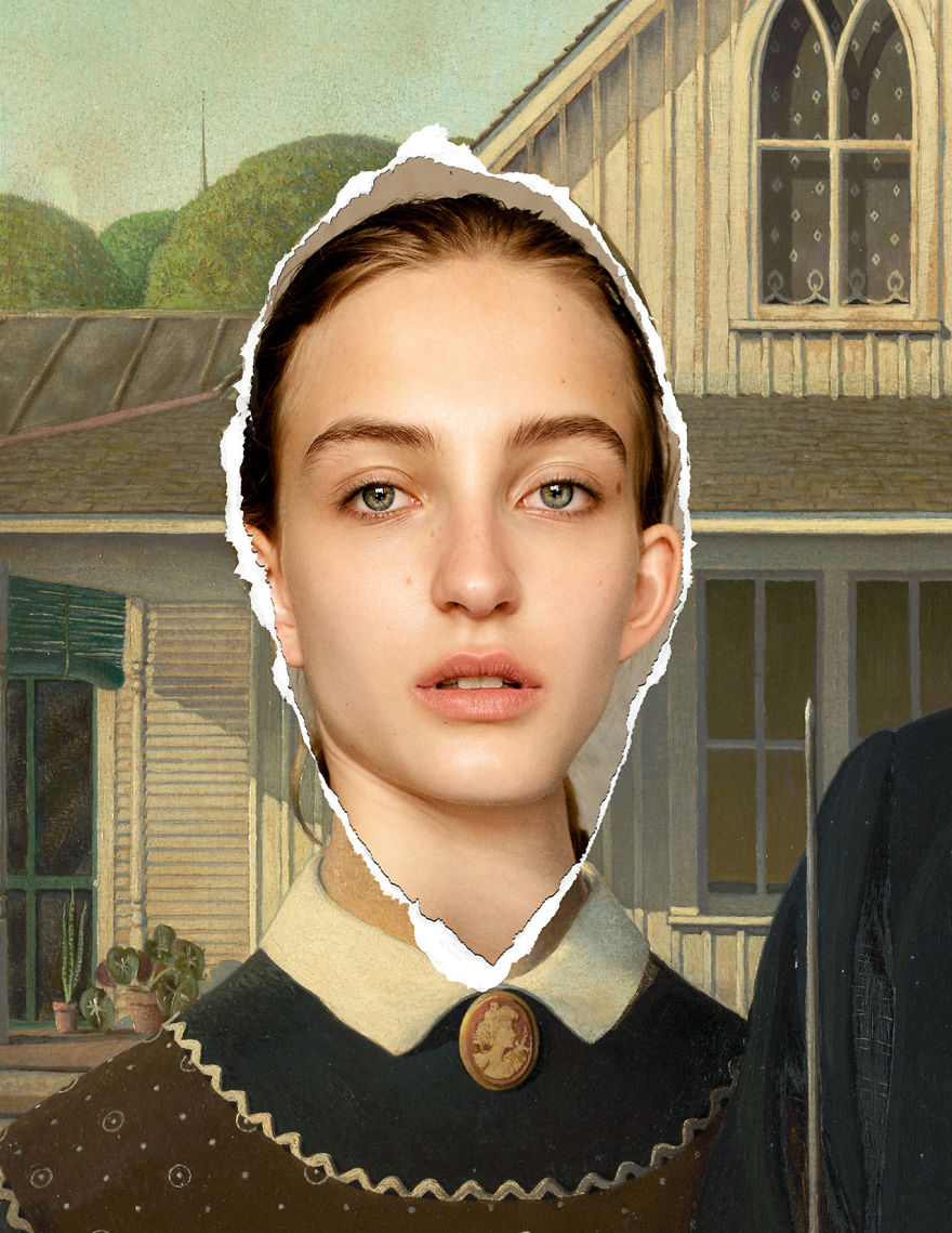 New Renaissance - We Mixed Famous Art Portrait With Photos New Renaissance - We Mixed Famous Art Portrait With Photos