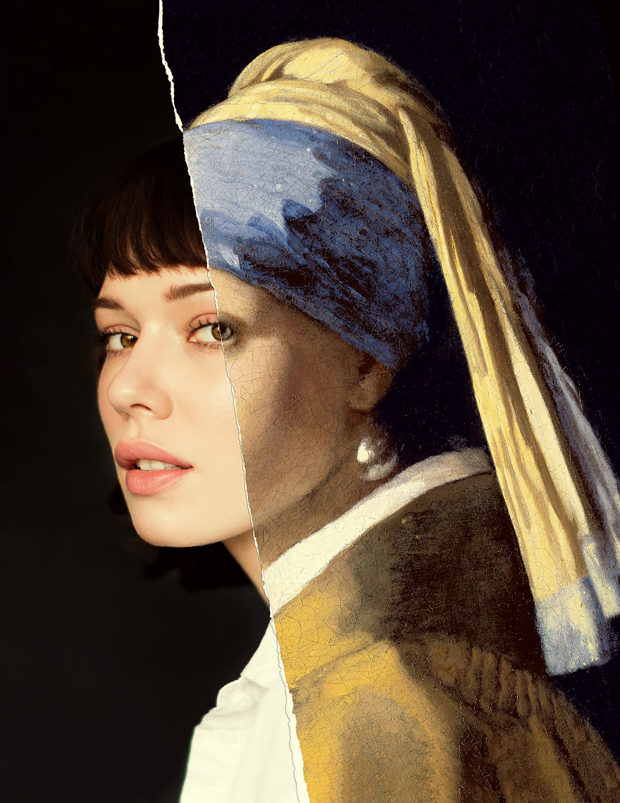 New Renaissance - We Mixed Famous Art Portrait With Photos New Renaissance - We Mixed Famous Art Portrait With Photos