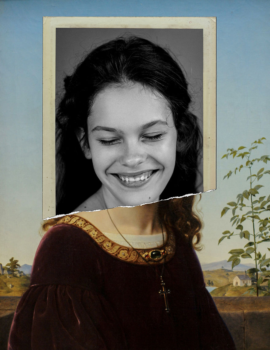New Renaissance - We Mixed Famous Art Portrait With Photos New Renaissance - We Mixed Famous Art Portrait With Photos