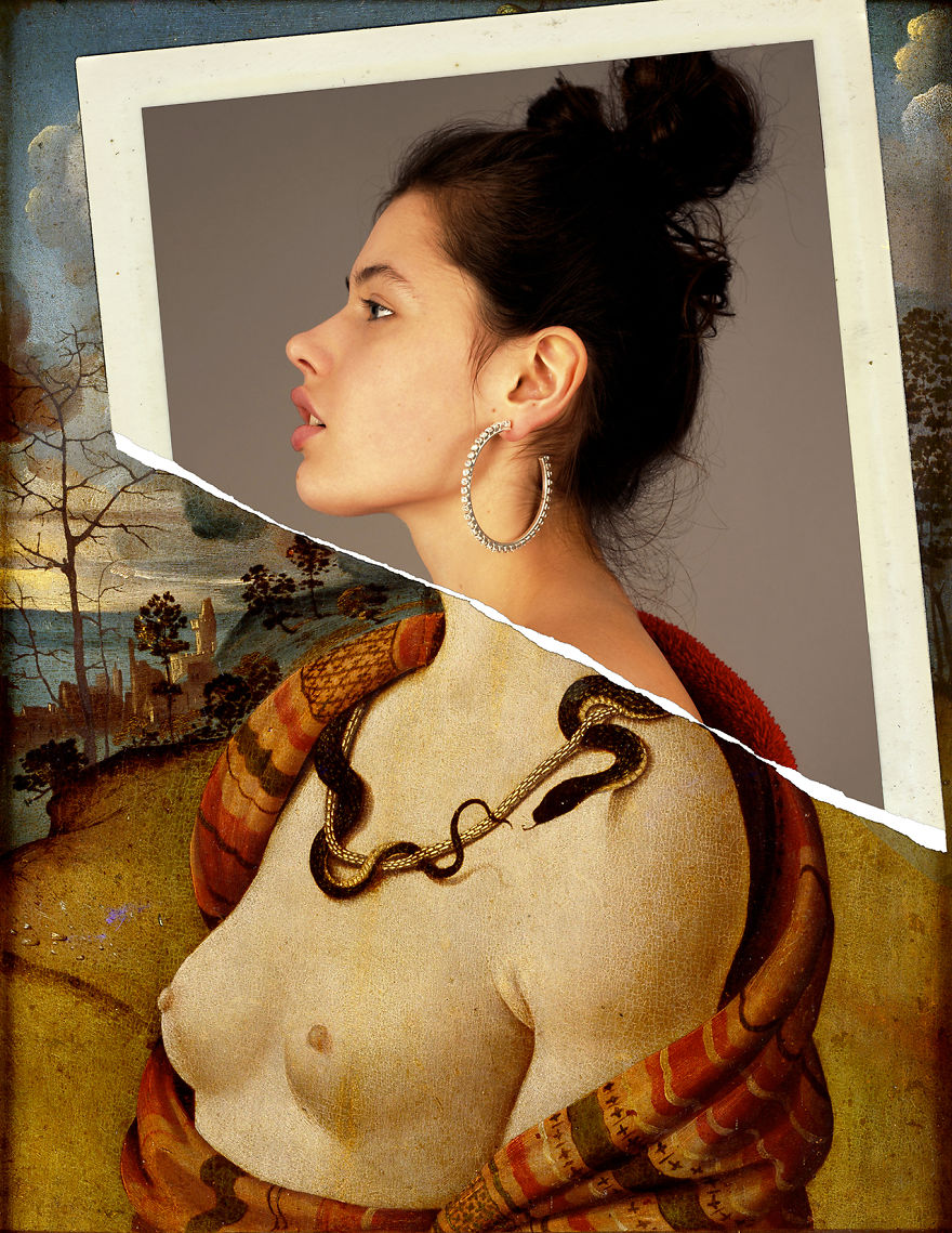 New Renaissance - We Mixed Famous Art Portrait With Photos New Renaissance - We Mixed Famous Art Portrait With Photos