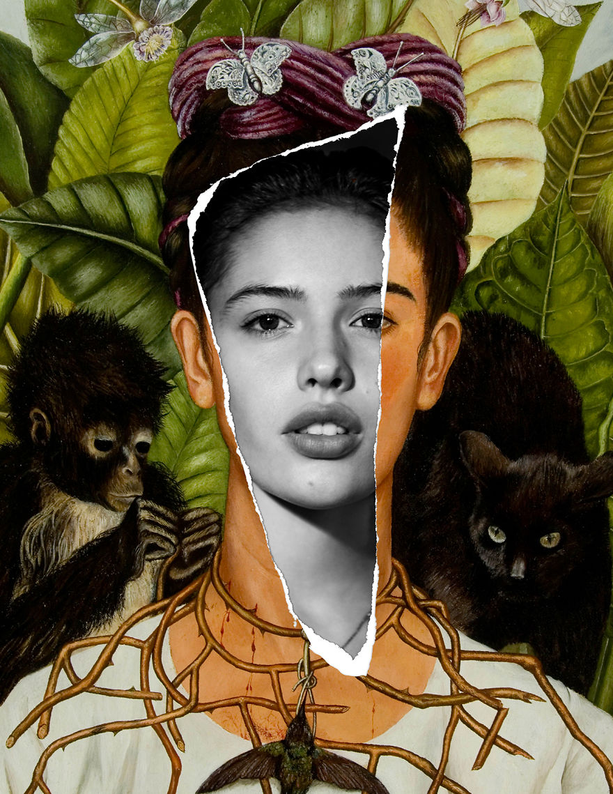 New Renaissance - We Mixed Famous Art Portrait With Photos New Renaissance - We Mixed Famous Art Portrait With Photos