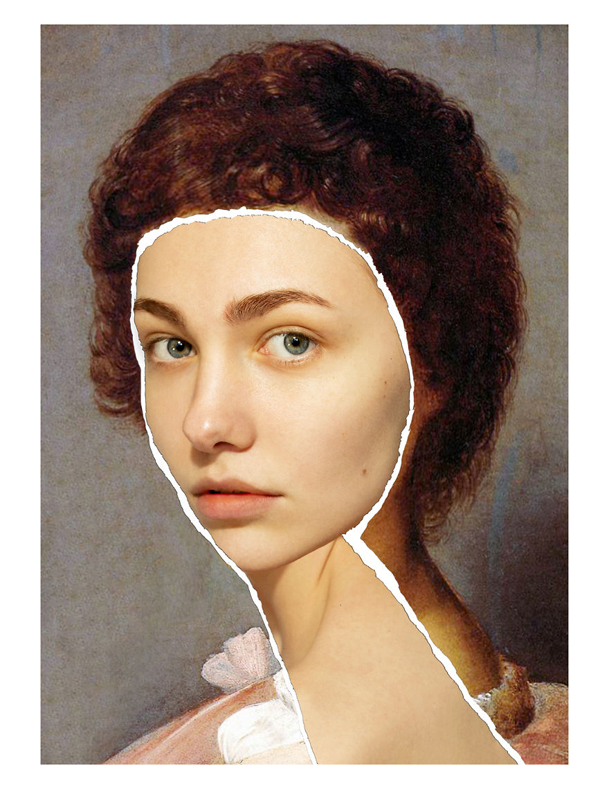 New Renaissance - We Mixed Famous Art Portrait With Photos New Renaissance - We Mixed Famous Art Portrait With Photos