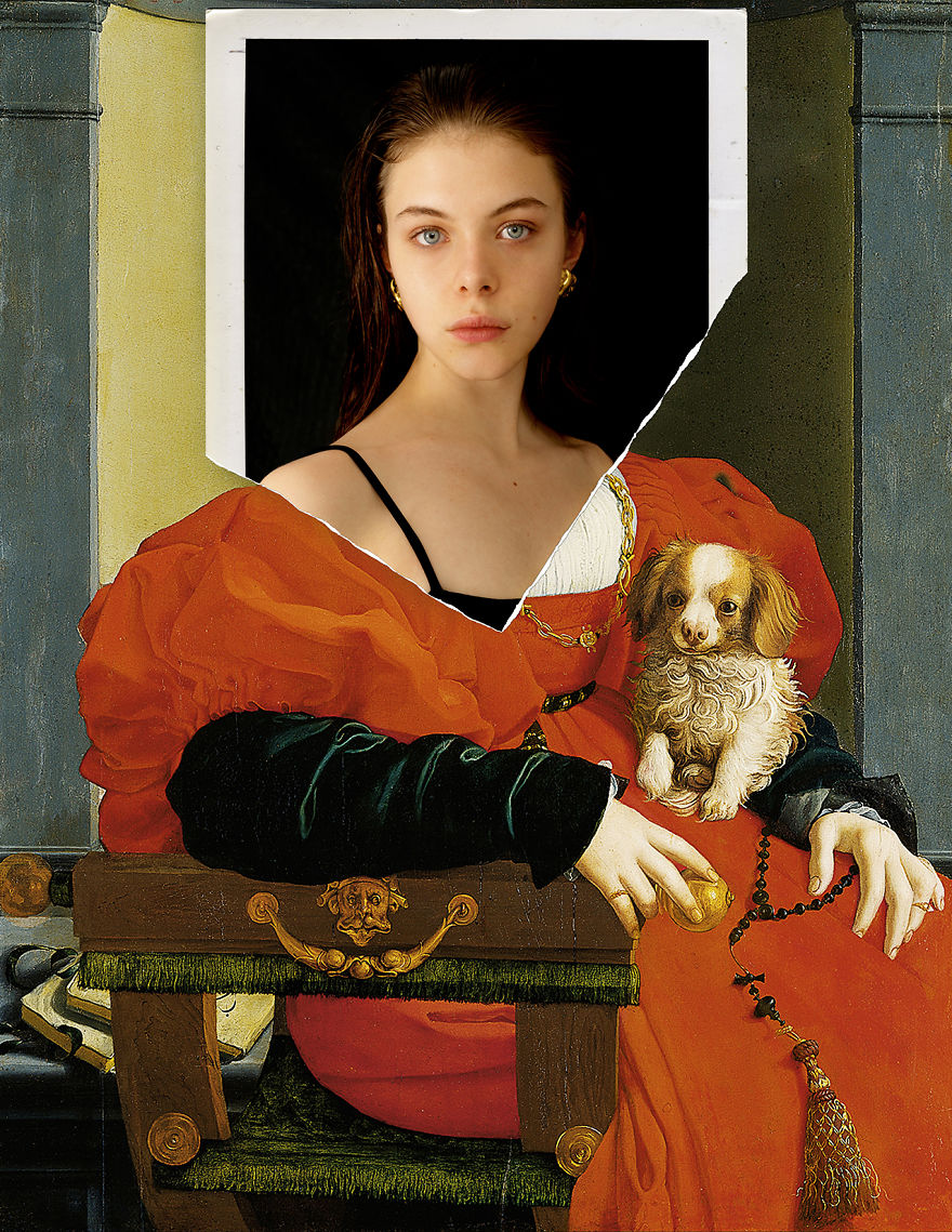 New Renaissance - We Mixed Famous Art Portrait With Photos New Renaissance - We Mixed Famous Art Portrait With Photos