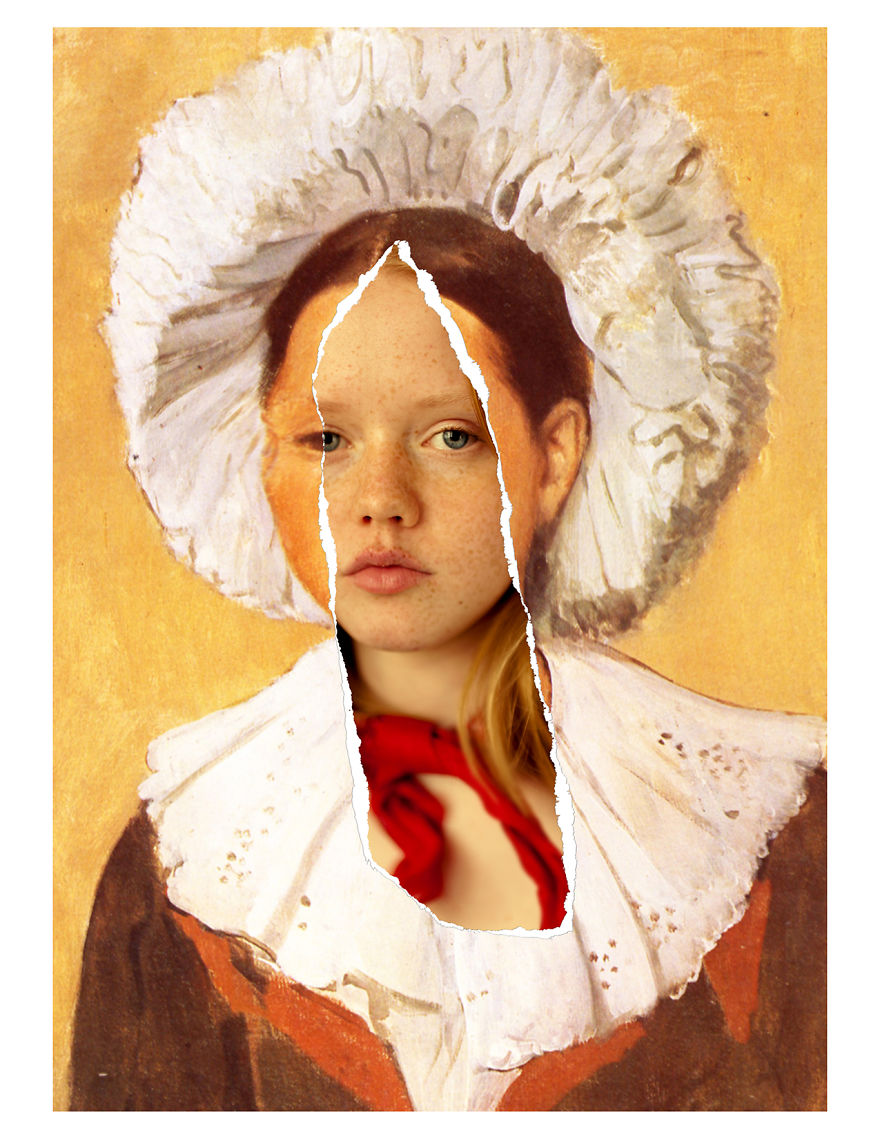 New Renaissance - We Mixed Famous Art Portrait With Photos