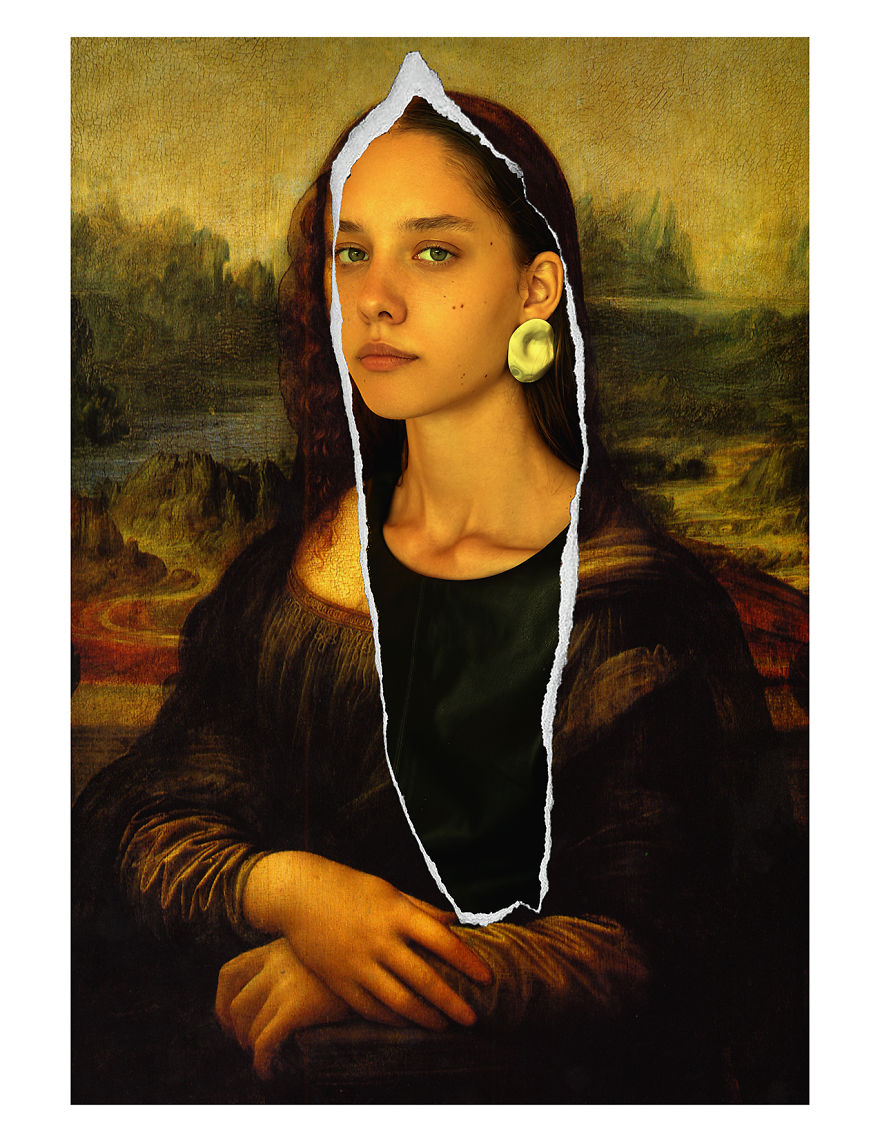 New Renaissance - We Mixed Famous Art Portrait With Photos