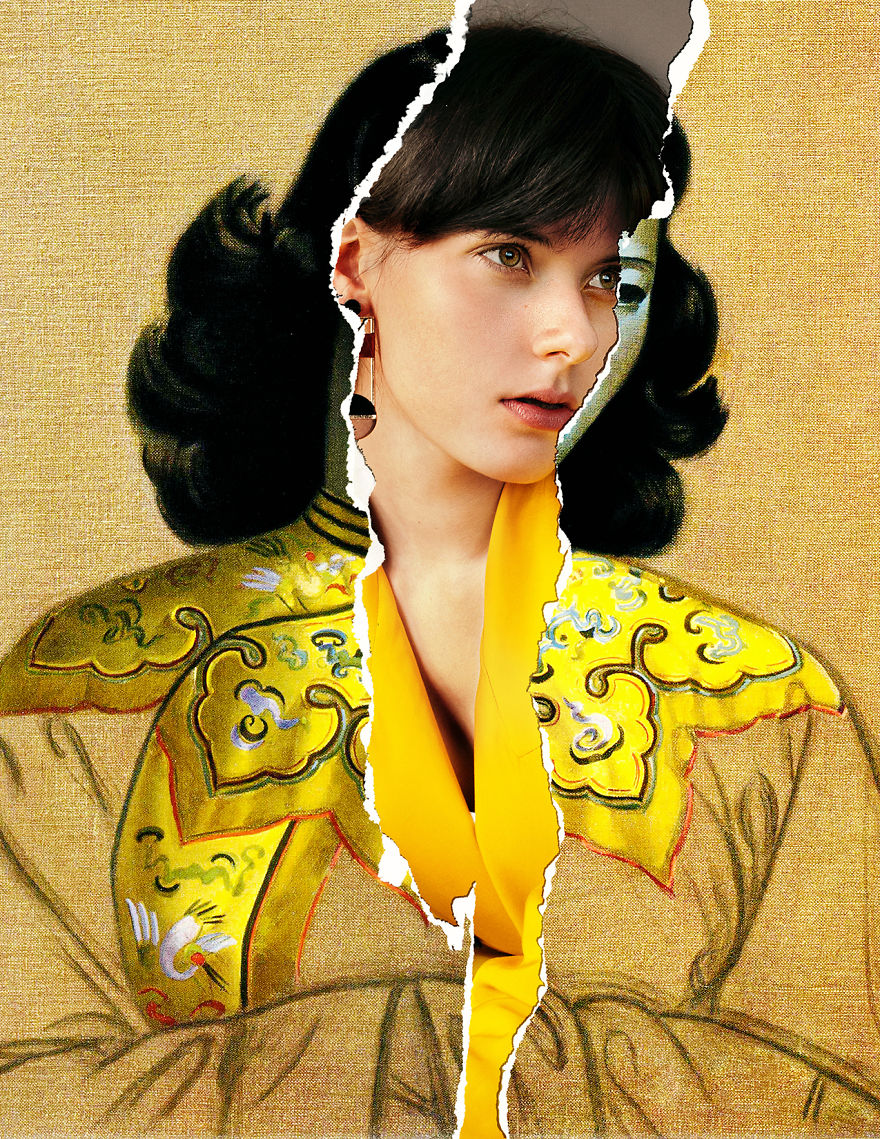 New Renaissance - We Mixed Famous Art Portrait With Photos New Renaissance - We Mixed Famous Art Portrait With Photos