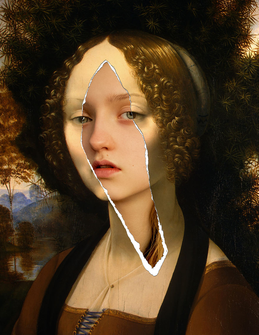 New Renaissance - We Mixed Famous Art Portrait With Photos New Renaissance - We Mixed Famous Art Portrait With Photos