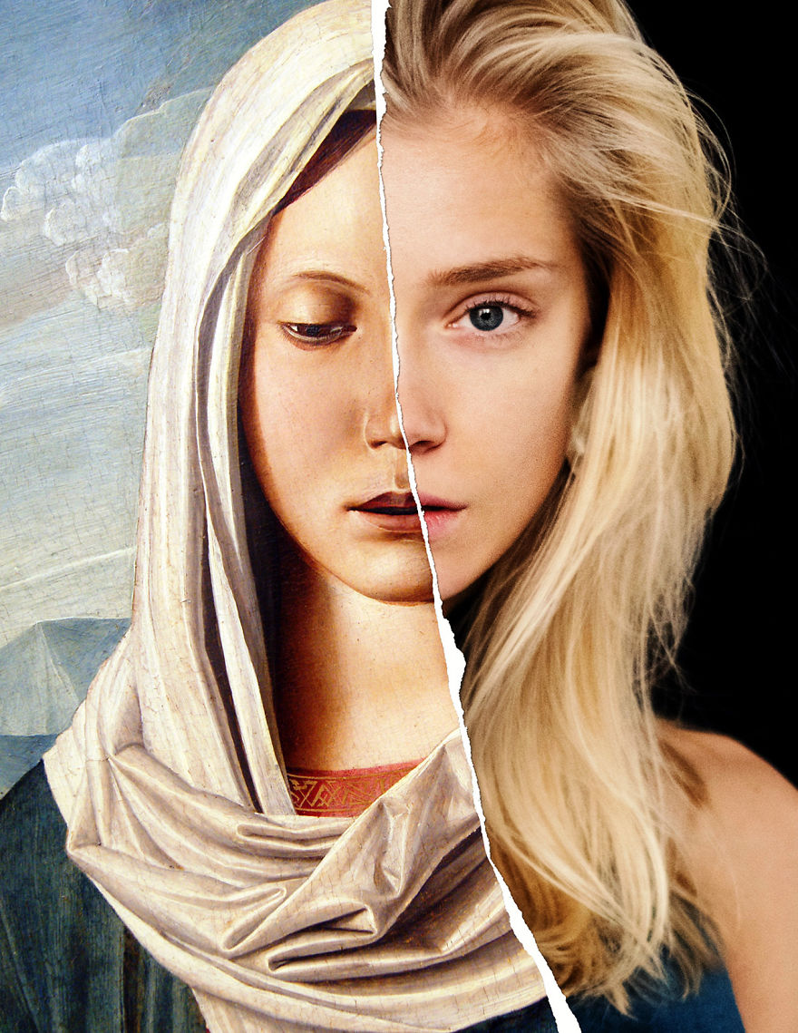 New Renaissance - We Mixed Famous Art Portrait With Photos New Renaissance - We Mixed Famous Art Portrait With Photos