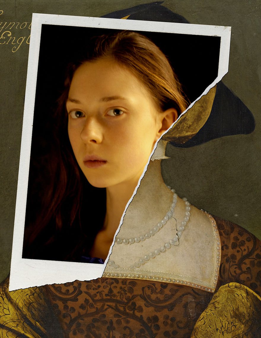 New Renaissance - We Mixed Famous Art Portrait With Photos