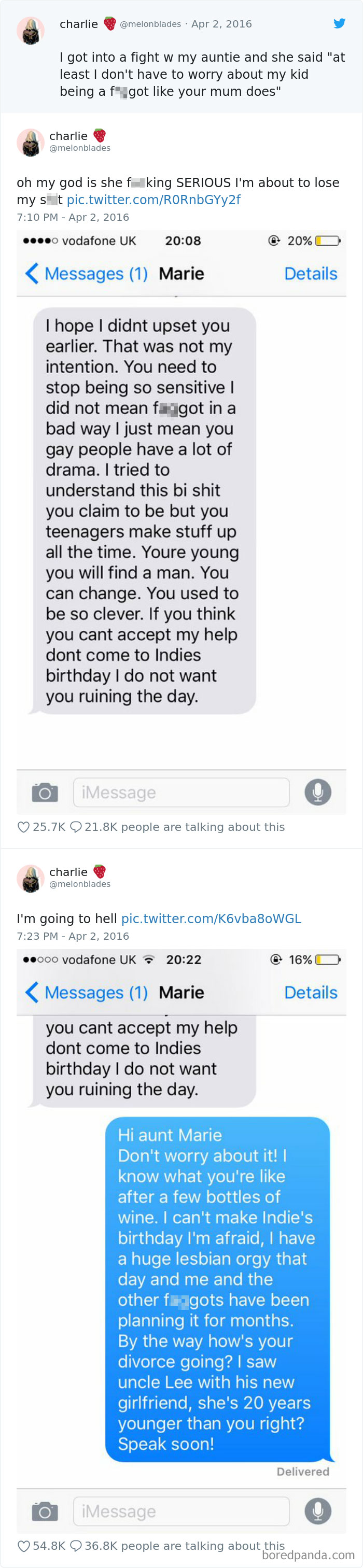 This Teen's Comeback To Her Aunt's Homophobic Comment