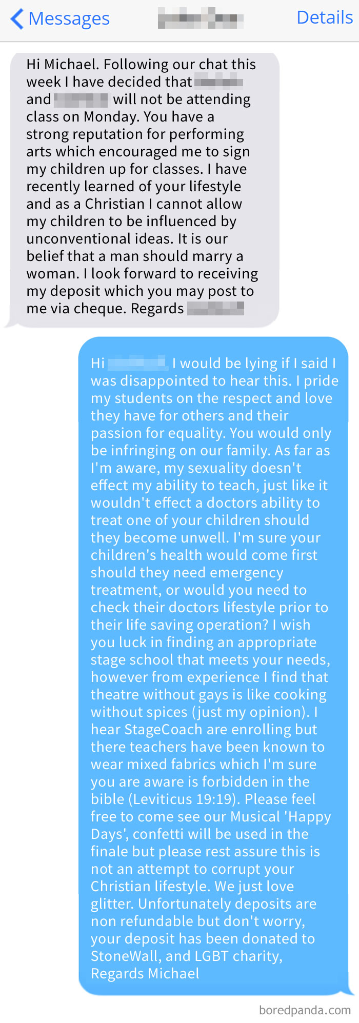 Got A Lovely Text This Week