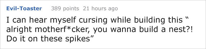 Guy Tries To Fight Against Birds For 4 Years, And It Gets Funnier With Every Pic Guy Tries To Fight Against Birds For 4 Years, And It Gets Funnier With Every Pic