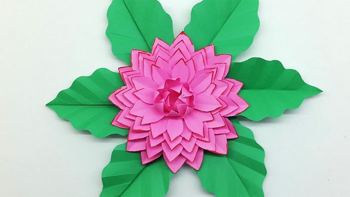 Diy Paper Dahlia Making Tutorial – How To Make Realistic And Easy Paper Flower