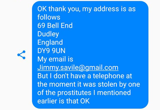 This Guy Received A Message Saying He'd Won $1.2M But Needs To Pay A Delivery Fee, So He Trolled The Scammer