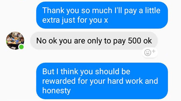 This Guy Received A Message Saying He'd Won $1.2M But Needs To Pay A Delivery Fee, So He Trolled The Scammer This Guy Received A Message Saying He'd Won $1.2M But Needs To Pay A Delivery Fee, So He Trolled The Scammer