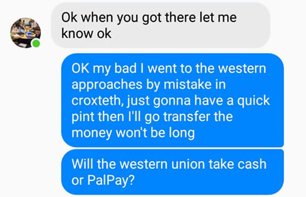 This Guy Received A Message Saying He'd Won $1.2M But Needs To Pay A Delivery Fee, So He Trolled The Scammer