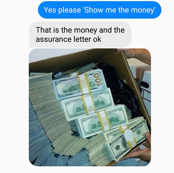 This Guy Received A Message Saying He'd Won $1.2M But Needs To Pay A Delivery Fee, So He Trolled The Scammer