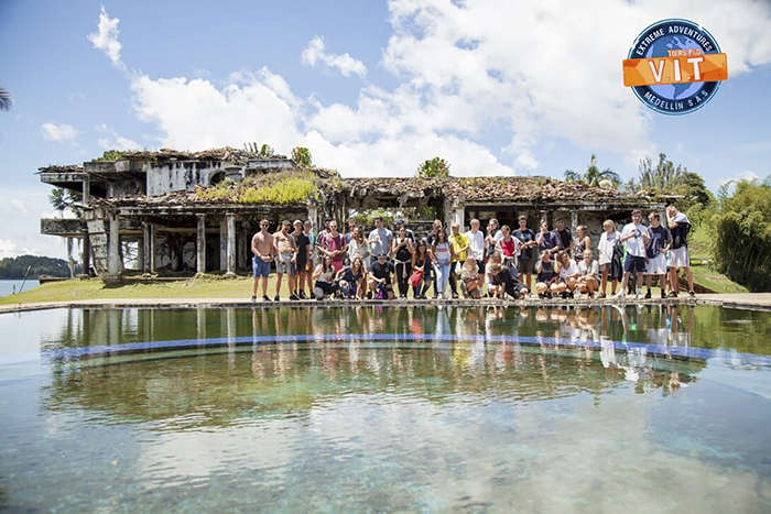Pablo Escobar's Abandoned Mansion Is Turned Into A Paintball Arena, And It's Pretty Spooky Pablo Escobar's Abandoned Mansion Is Turned Into A Paintball Arena, And It's Pretty Spooky