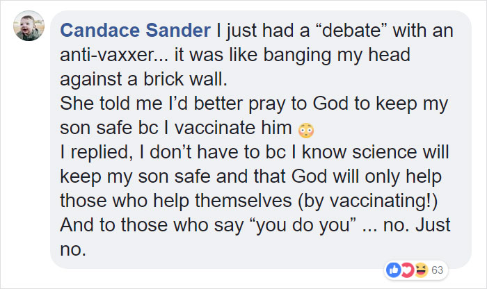 This Doctor's Brutally Honest Sign About Not Vaccinating Your Kids Is Going Viral