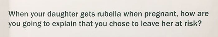 This Doctor's Brutally Honest Sign About Not Vaccinating Your Kids Is Going Viral