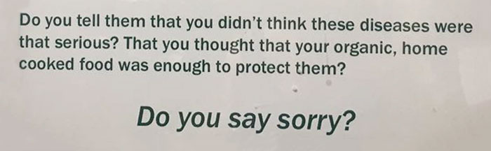 This Doctor's Brutally Honest Sign About Not Vaccinating Your Kids Is Going Viral This Doctor's Brutally Honest Sign About Not Vaccinating Your Kids Is Going Viral