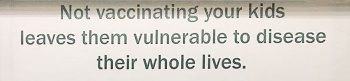 This Doctor's Brutally Honest Sign About Not Vaccinating Your Kids Is Going Viral This Doctor's Brutally Honest Sign About Not Vaccinating Your Kids Is Going Viral