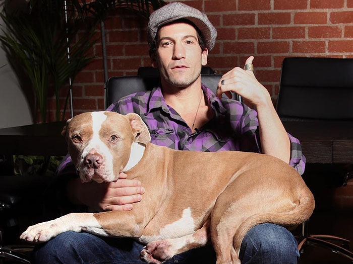 Heartwarming Photos Of 'The Walking Dead' Star With His 3 Rescue Pit Bulls Will Melt Your Heart Heartwarming Photos Of 'The Walking Dead' Star With His 3 Rescue Pit Bulls Will Melt Your Heart
