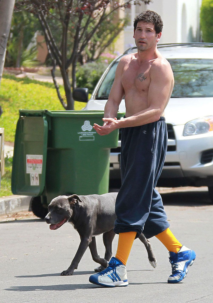 Heartwarming Photos Of 'The Walking Dead' Star With His 3 Rescue Pit Bulls Will Melt Your Heart Heartwarming Photos Of 'The Walking Dead' Star With His 3 Rescue Pit Bulls Will Melt Your Heart