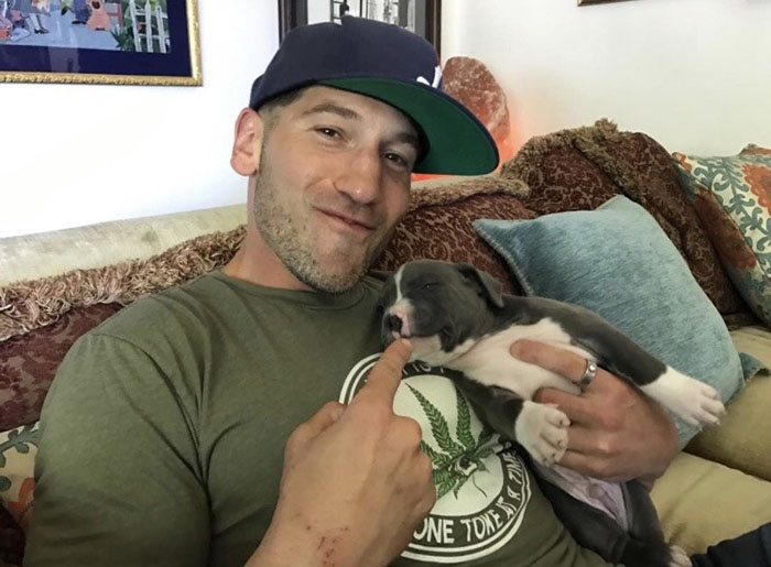 Heartwarming Photos Of 'The Walking Dead' Star With His 3 Rescue Pit Bulls Will Melt Your Heart Heartwarming Photos Of 'The Walking Dead' Star With His 3 Rescue Pit Bulls Will Melt Your Heart