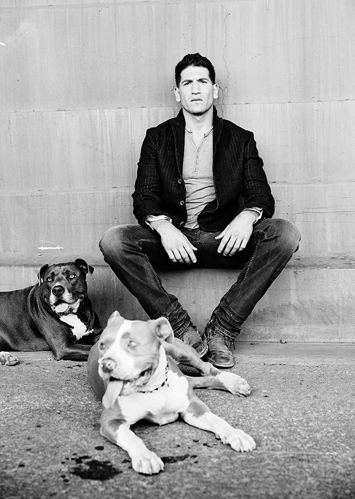 Heartwarming Photos Of 'The Walking Dead' Star With His 3 Rescue Pit Bulls Will Melt Your Heart Heartwarming Photos Of 'The Walking Dead' Star With His 3 Rescue Pit Bulls Will Melt Your Heart