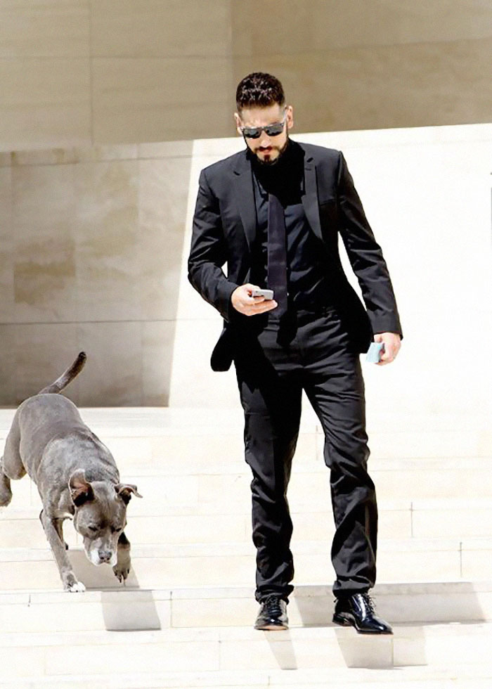 Heartwarming Photos Of 'The Walking Dead' Star With His 3 Rescue Pit Bulls Will Melt Your Heart Heartwarming Photos Of 'The Walking Dead' Star With His 3 Rescue Pit Bulls Will Melt Your Heart