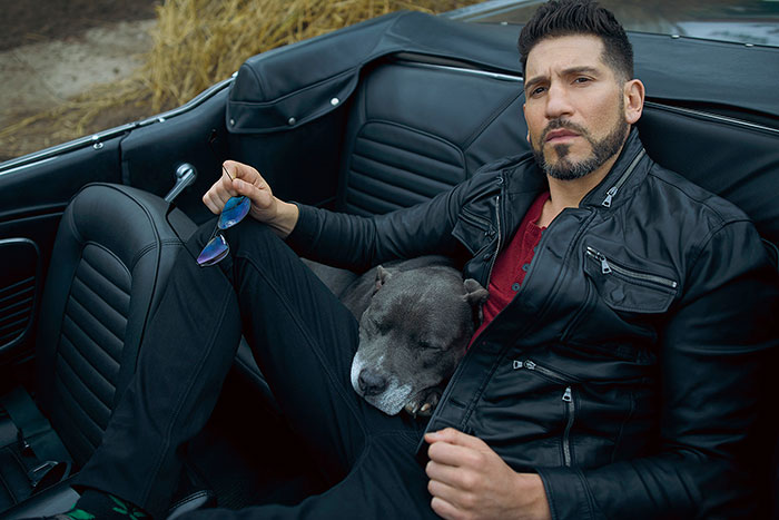 Heartwarming Photos Of 'The Walking Dead' Star With His 3 Rescue Pit Bulls Will Melt Your Heart Heartwarming Photos Of 'The Walking Dead' Star With His 3 Rescue Pit Bulls Will Melt Your Heart