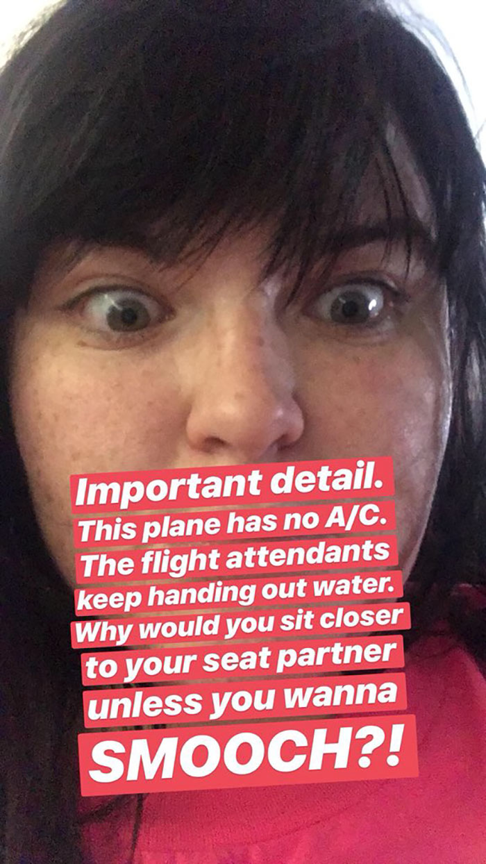 Woman Live-Tweets Two Complete Strangers Flirting On A Plane, Doesn't Expect It Would Escalate Like This