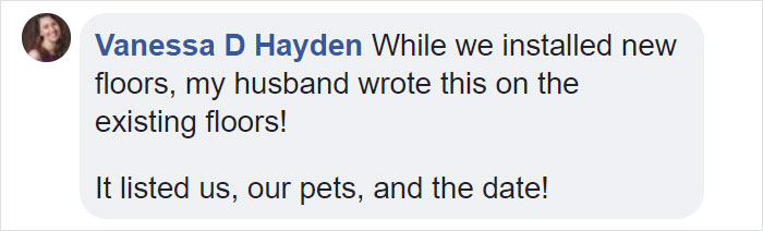 Internet Is Laughing Out Loud At 23-Year-Old Hidden Message This Couple Finds While Renovating Their House Internet Is Laughing Out Loud At 23-Year-Old Hidden Message This Couple Finds While Renovating Their House