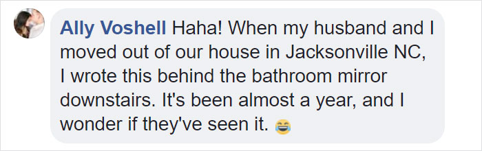 Internet Is Laughing Out Loud At 23-Year-Old Hidden Message This Couple Finds While Renovating Their House