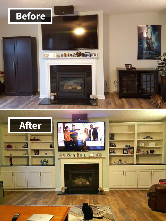 I Made Built-Ins For Our Family Room