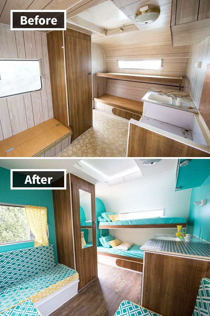 Restored Vintage Caravan