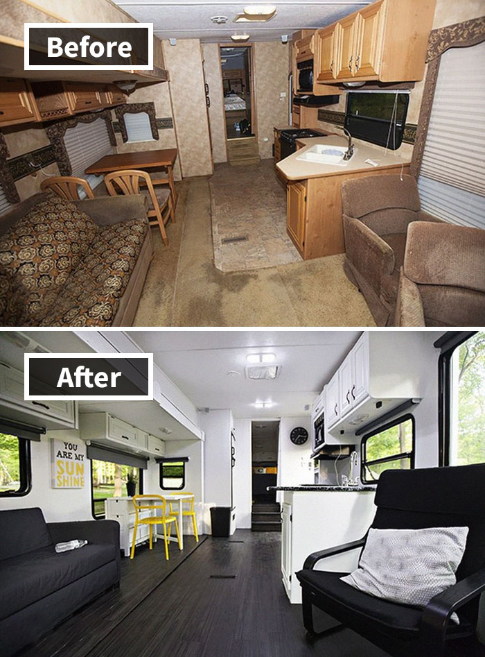 Remodeled Fifth Wheel Camper