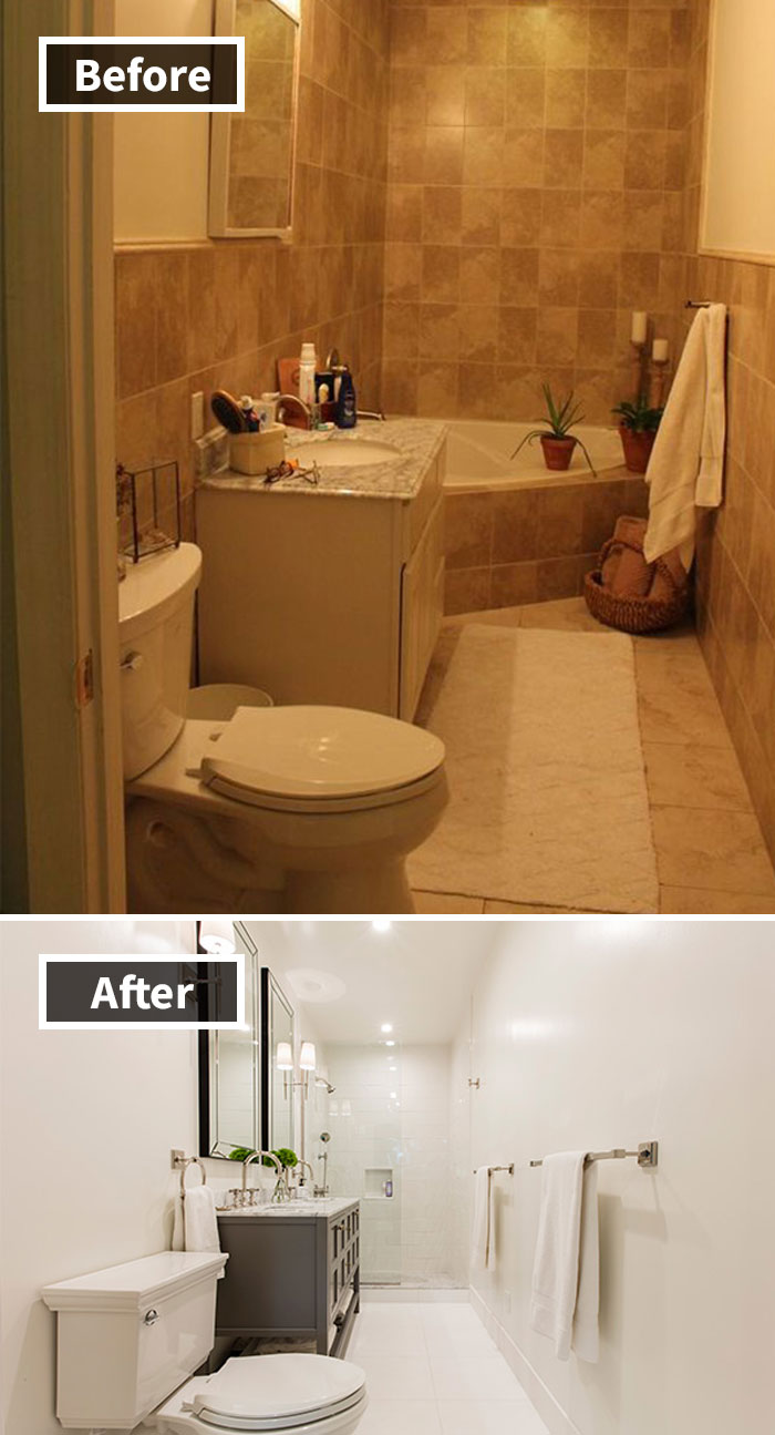 Jamie And Chad’s Sweetened Ridgewood Bathroom Renovation