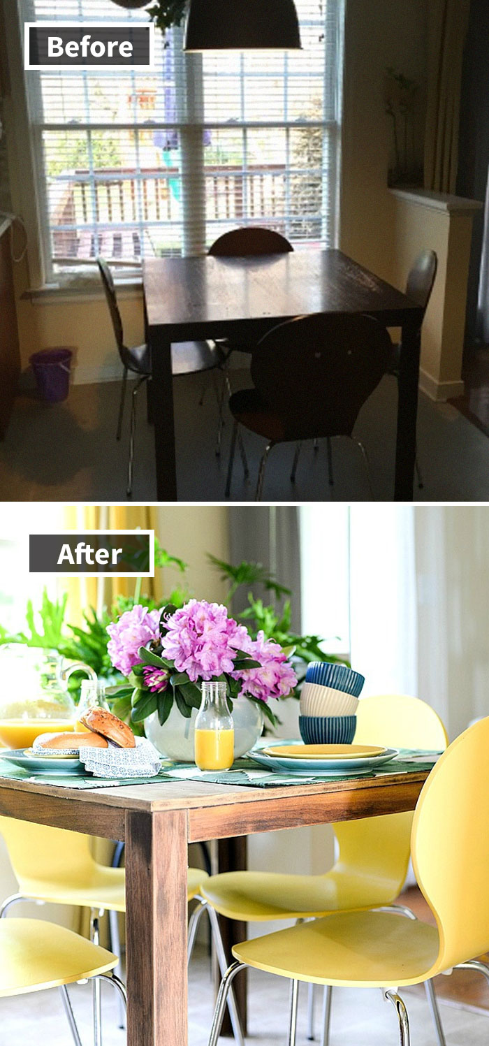 Breakfast Room Makeover