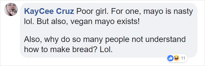 The Way This Vegan Reacted To A Subway Worker Telling Her That Mayonnaise Is Not Vegan Is Going Viral