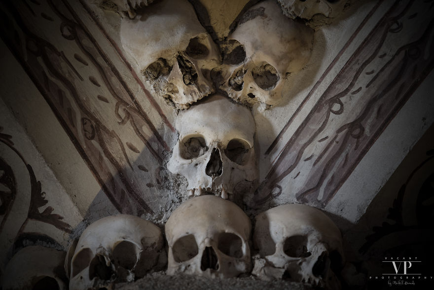 I Photographed This Building Made From Skulls And Bones