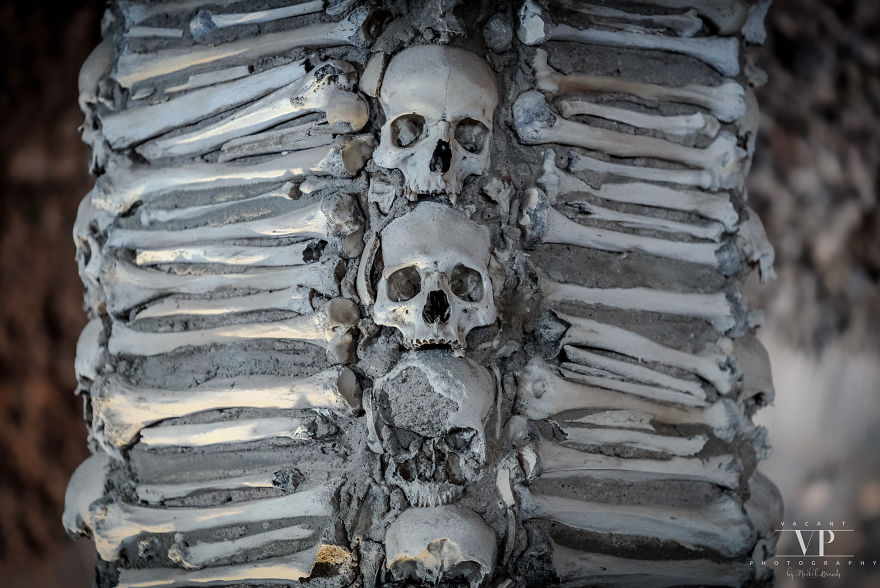 I Photographed This Building Made From Skulls And Bones