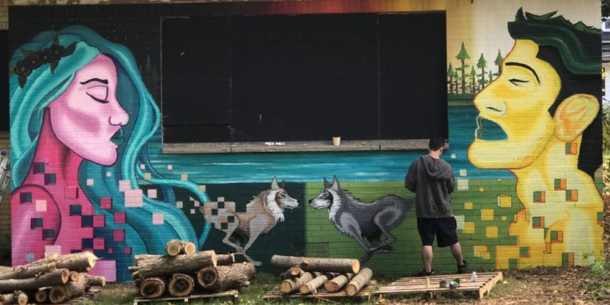 The Revival Of A City Through Art:
this Artist Is Using His Creative Skills To Bring A Spark Back To A Once Thriving City The Revival Of A City Through Art:
this Artist Is Using His Creative Skills To Bring A Spark Back To A Once Thriving City