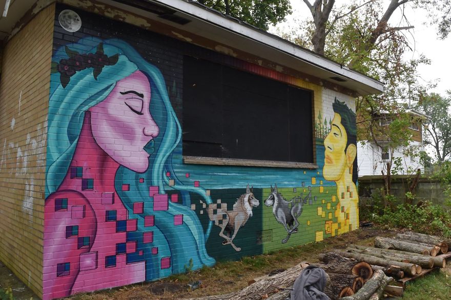 The Revival Of A City Through Art:
this Artist Is Using His Creative Skills To Bring A Spark Back To A Once Thriving City The Revival Of A City Through Art:
this Artist Is Using His Creative Skills To Bring A Spark Back To A Once Thriving City