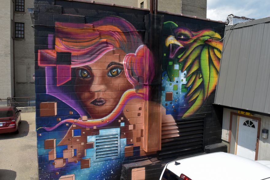 The Revival Of A City Through Art:
this Artist Is Using His Creative Skills To Bring A Spark Back To A Once Thriving City