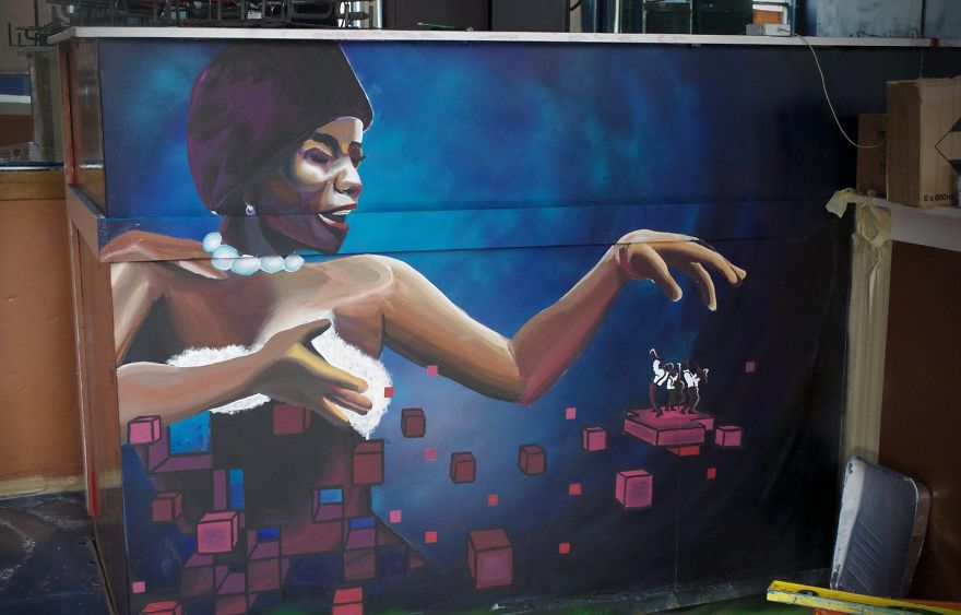 The Revival Of A City Through Art:
this Artist Is Using His Creative Skills To Bring A Spark Back To A Once Thriving City The Revival Of A City Through Art:
this Artist Is Using His Creative Skills To Bring A Spark Back To A Once Thriving City