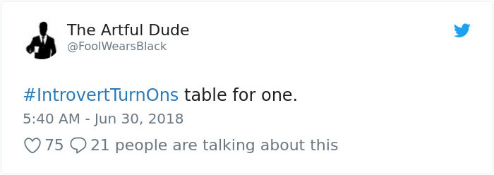 Things Turn Introverts On