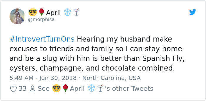 Things Turn Introverts On